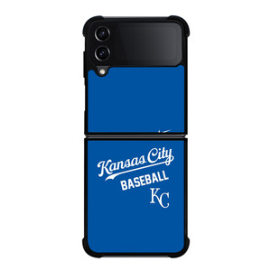 KANSAS CITY BASEBALL BLUE Samsung Galaxy Z FLip4 5G Case Cover KANSAS CITY BASEBALL BLUE Samsung Galaxy Z FLip4 5G Case Cover