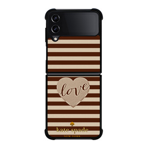 KATE SPADE LOVE Samsung Galaxy Z FLip4 5G Case Cover KATE SPADE LOVE Samsung Galaxy Z FLip4 5G Case Cover