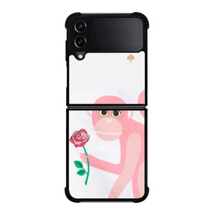 KATE SPADE MONKEY APPLIQUE Samsung Galaxy Z FLip4 5G Case Cover KATE SPADE MONKEY APPLIQUE Samsung Galaxy Z FLip4 5G Case Cover