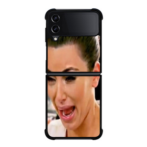 KIM KARDASHIAN UGLY CRYING FACE Samsung Galaxy Z FLip4 5G Case Cover KIM KARDASHIAN UGLY CRYING FACE Samsung Galaxy Z FLip4 5G Case Cover