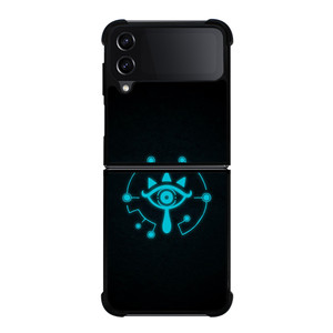 LEGEND OF ZELDA SHEIKAH SLATE EYE LOGO BLUE Samsung Galaxy Z FLip4 5G Case Cover LEGEND OF ZELDA SHEIKAH SLATE EYE LOGO BLUE Samsung Galaxy Z FLip4 5G Case Cover