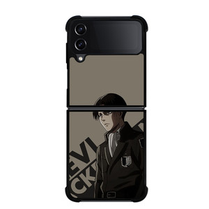 LEVI ACKERMAN ATTTACK ON TITAN ANIME MANGA Samsung Galaxy Z FLip4 5G Case Cover