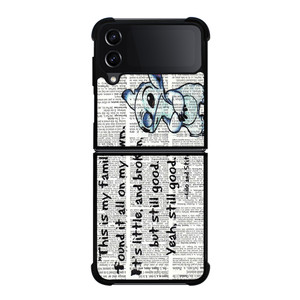 LILO AND STITCH QUOTES Disney Samsung Galaxy Z FLip4 5G Case Cover