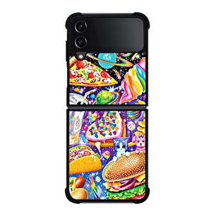 LISA FRANK FOOD Samsung Galaxy Z FLip4 5G Case Cover LISA FRANK FOOD Samsung Galaxy Z FLip4 5G Case Cover
