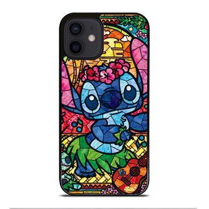 LILO & STITCH STAINED GLASS iPhone 12 Mini Case LILO & STITCH STAINED GLASS iPhone 12 Mini Case
