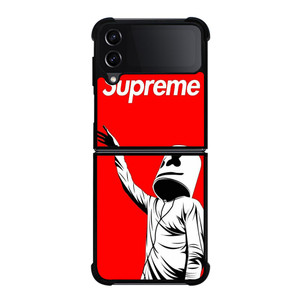 MARSHMALLOW X SUPREME Samsung Galaxy Z FLip4 5G Case Cover MARSHMALLOW X SUPREME Samsung Galaxy Z FLip4 5G Case Cover