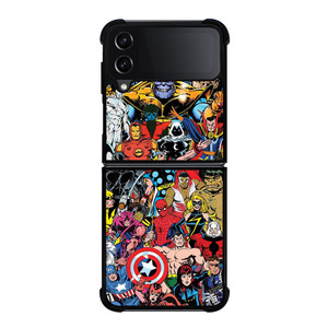 MARVELCOMICS CHARACTERS Samsung Galaxy Z FLip4 5G Case Cover MARVELCOMICS CHARACTERS Samsung Galaxy Z FLip4 5G Case Cover