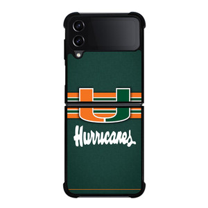 MIAMI HURRICANES LOGO Samsung Galaxy Z FLip4 5G Case Cover MIAMI HURRICANES LOGO Samsung Galaxy Z FLip4 5G Case Cover