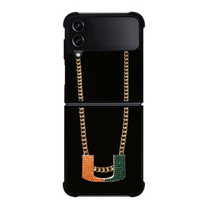 MIAMI HURRICANES TURNOVER CHAIN Samsung Galaxy Z FLip4 5G Case Cover