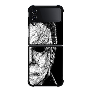 MICHAEL MYERS FACE HALLOWEEN FACE ART Samsung Galaxy Z FLip4 5G Case Cover