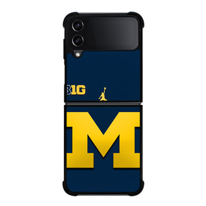 MICHIGAN WOLVERINES BLUE LOGO Samsung Galaxy Z FLip4 5G Case Cover