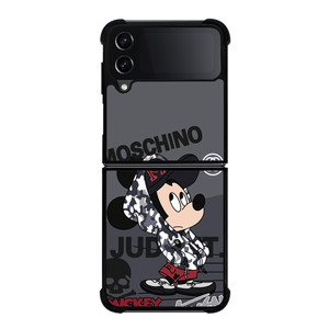 MICKEY MOUSE CAMO X MOSCHINO X STUSSY Samsung Galaxy Z FLip4 5G Case Cover