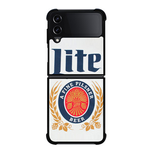 MILLER LITE BEER CAN 2 Samsung Galaxy Z FLip4 5G Case Cover MILLER LITE BEER CAN 2 Samsung Galaxy Z FLip4 5G Case Cover