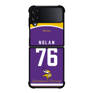 MINNESOTA VIKINGS NOLAN Samsung Galaxy Z FLip4 5G Case Cover