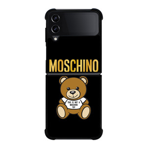 MOSCHINO TEDDY BEAR CUTE Samsung Galaxy Z FLip4 5G Case Cover MOSCHINO TEDDY BEAR CUTE Samsung Galaxy Z FLip4 5G Case Cover
