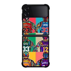 NBA LEGENDS ART Samsung Galaxy Z FLip4 5G Case Cover NBA LEGENDS ART Samsung Galaxy Z FLip4 5G Case Cover