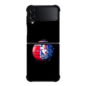 NBA LOGO COLORFUL BALL Samsung Galaxy Z FLip4 5G Case Cover