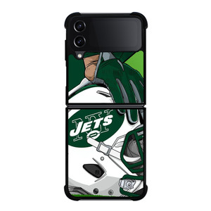 NEW YORK JETS HELMET LOGO Samsung Galaxy Z FLip4 5G Case Cover NEW YORK JETS HELMET LOGO Samsung Galaxy Z FLip4 5G Case Cover