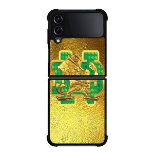 NOTRE DAME FIGHTING IRISH GOLD Samsung Galaxy Z FLip4 5G Case Cover NOTRE DAME FIGHTING IRISH GOLD Samsung Galaxy Z FLip4 5G Case Cover