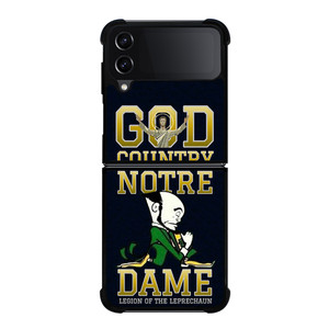 NOTRE DAME GOD COUNTRY Samsung Galaxy Z FLip4 5G Case Cover
