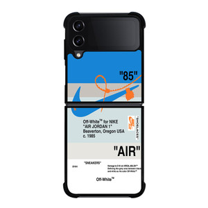 OFF WHITE NIKE AIR JORDAN Samsung Galaxy Z FLip4 5G Case Cover OFF WHITE NIKE AIR JORDAN Samsung Galaxy Z FLip4 5G Case Cover