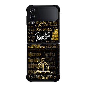 PANIC AT THE DISCO LOGO GOLD Samsung Galaxy Z FLip4 5G Case Cover