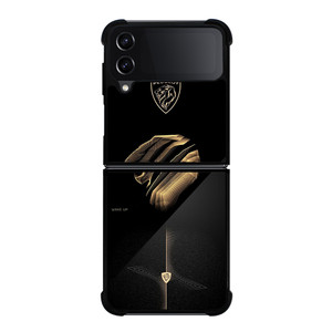 PUEGOT LOGO GOLD ELEGANT Samsung Galaxy Z FLip4 5G Case Cover