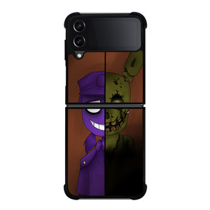 PURPLE GUY VINCENT FIVE NIGHTS AT FREDDYS Samsung Galaxy Z FLip4 5G Case Cover