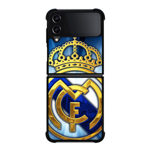 REAL MADRID SHINE LOGO Samsung Galaxy Z FLip4 5G Case Cover REAL MADRID SHINE LOGO Samsung Galaxy Z FLip4 5G Case Cover