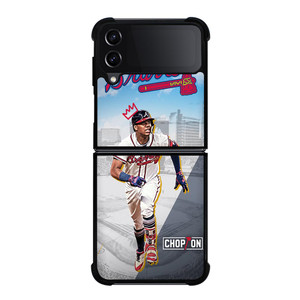 RONALD ACUNA JR ATLANTA BRAVES Samsung Galaxy Z FLip4 5G Case Cover RONALD ACUNA JR ATLANTA BRAVES Samsung Galaxy Z FLip4 5G Case Cover
