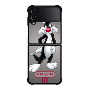 SIMPLE COACH SYLVESTER Samsung Galaxy Z FLip4 5G Case Cover SIMPLE COACH SYLVESTER Samsung Galaxy Z FLip4 5G Case Cover