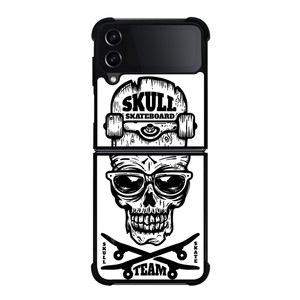 SKULL SKATEBOARD TEAM LOGO Samsung Galaxy Z FLip4 5G Case Cover SKULL SKATEBOARD TEAM LOGO Samsung Galaxy Z FLip4 5G Case Cover