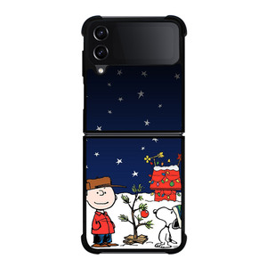 SNOOPY AND CHARLIE BROWN SNOW THE PEANUTS Samsung Galaxy Z FLip4 5G Case Cover SNOOPY AND CHARLIE BROWN SNOW THE PEANUTS Samsung Galaxy Z FLip4 5G Case Cover