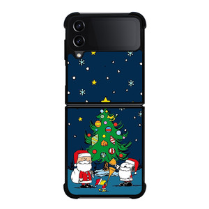 SNOOPY AND SANTA THE PEANUTS Samsung Galaxy Z FLip4 5G Case Cover SNOOPY AND SANTA THE PEANUTS Samsung Galaxy Z FLip4 5G Case Cover