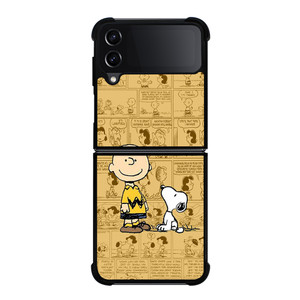 SNOOPY CHARLIE BROWN Samsung Galaxy Z FLip4 5G Case Cover SNOOPY CHARLIE BROWN Samsung Galaxy Z FLip4 5G Case Cover