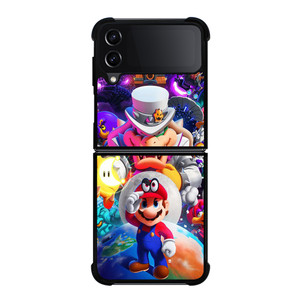 SUPER MARIO ODYSSEY GAME NINTENDO Samsung Galaxy Z FLip4 5G Case Cover SUPER MARIO ODYSSEY GAME NINTENDO Samsung Galaxy Z FLip4 5G Case Cover