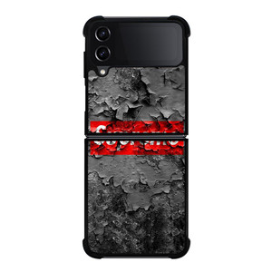 SUPREME CRACKED LOGO Samsung Galaxy Z FLip4 5G Case Cover SUPREME CRACKED LOGO Samsung Galaxy Z FLip4 5G Case Cover