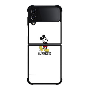 SUPREME LOGO MICKEY MOUSE Samsung Galaxy Z FLip4 5G Case Cover SUPREME LOGO MICKEY MOUSE Samsung Galaxy Z FLip4 5G Case Cover