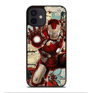 MARVEL IRONMAN COLLAGE COMIC iPhone 12 Mini Case