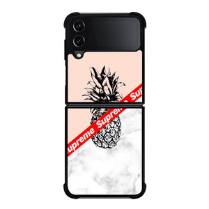 SUPREME PINEAPPLE Samsung Galaxy Z FLip4 5G Case Cover SUPREME PINEAPPLE Samsung Galaxy Z FLip4 5G Case Cover