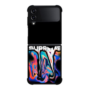 SUPREME RAINBOW MELT EFFECT Samsung Galaxy Z FLip4 5G Case Cover SUPREME RAINBOW MELT EFFECT Samsung Galaxy Z FLip4 5G Case Cover