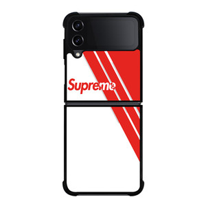 SUPREME RED LINE Samsung Galaxy Z FLip4 5G Case Cover SUPREME RED LINE Samsung Galaxy Z FLip4 5G Case Cover