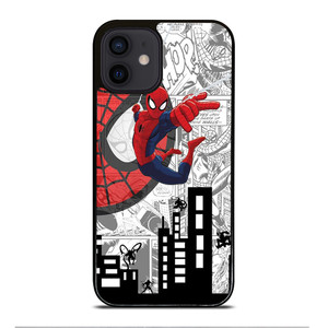 MARVEL SPIDERMAN COMIC CARTOON iPhone 12 Mini Case MARVEL SPIDERMAN COMIC CARTOON iPhone 12 Mini Case