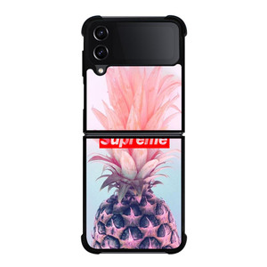 SUPREME TROPICAL PINEAPPLE Samsung Galaxy Z FLip4 5G Case Cover SUPREME TROPICAL PINEAPPLE Samsung Galaxy Z FLip4 5G Case Cover