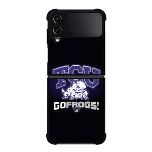 TCU HORNED FROGS COLLEGE Samsung Galaxy Z FLip4 5G Case Cover TCU HORNED FROGS COLLEGE Samsung Galaxy Z FLip4 5G Case Cover