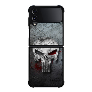 THE PUNISHER SKULL METAL Samsung Galaxy Z FLip4 5G Case Cover THE PUNISHER SKULL METAL Samsung Galaxy Z FLip4 5G Case Cover
