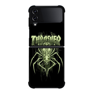 THRASHER LOGO SPIDER Samsung Galaxy Z FLip4 5G Case Cover THRASHER LOGO SPIDER Samsung Galaxy Z FLip4 5G Case Cover