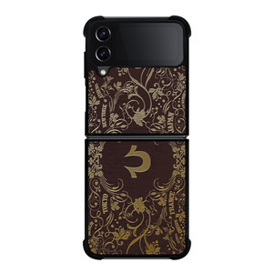 TRUE RELIGION GOLD ART Samsung Galaxy Z FLip4 5G Case Cover