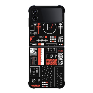 TWENTY ONE PILOTS BLURRYFACE ART Samsung Galaxy Z FLip4 5G Case Cover TWENTY ONE PILOTS BLURRYFACE ART Samsung Galaxy Z FLip4 5G Case Cover