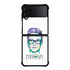 TYLER OAKLEY ART Samsung Galaxy Z FLip4 5G Case Cover TYLER OAKLEY ART Samsung Galaxy Z FLip4 5G Case Cover